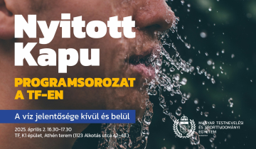 Nyitott kapu programsorozat a TF-en