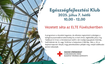 Vezetett séta az ELTE Füvészkertben