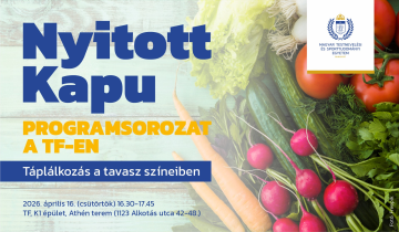 Nyitott Kapu - Táplálkozás a tavasz színeiben