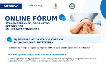 Online Fórum daganatos betegek és hozzátartozók részére